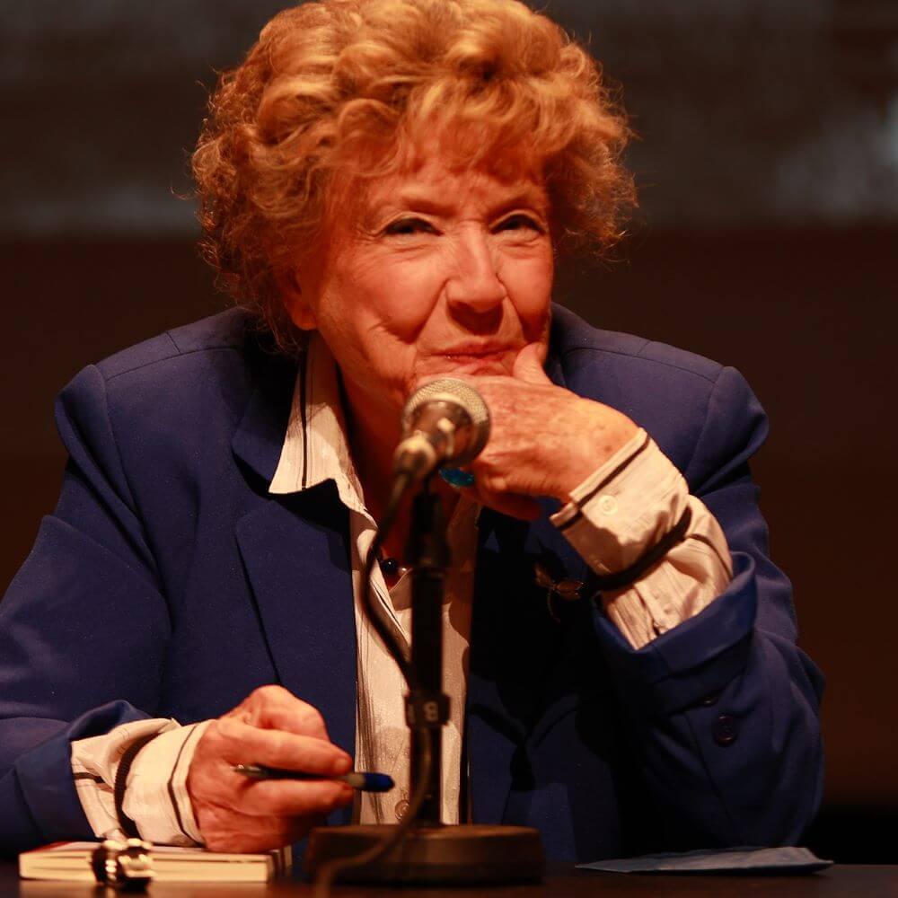 Dacia Maraini lors de l'International Literature Festival de Berlin (2022)