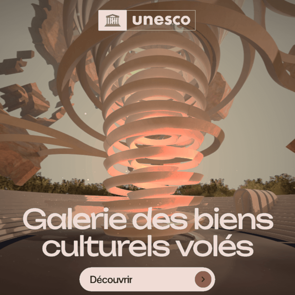 Image de l'article `L’Unesco inaugure un musée virtuel des biens culturels volés`