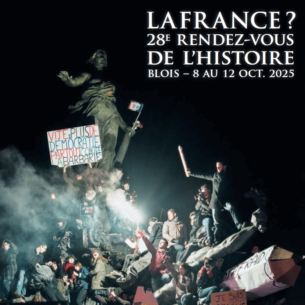 Affiche des 28e RDV de l'histoire à Blois