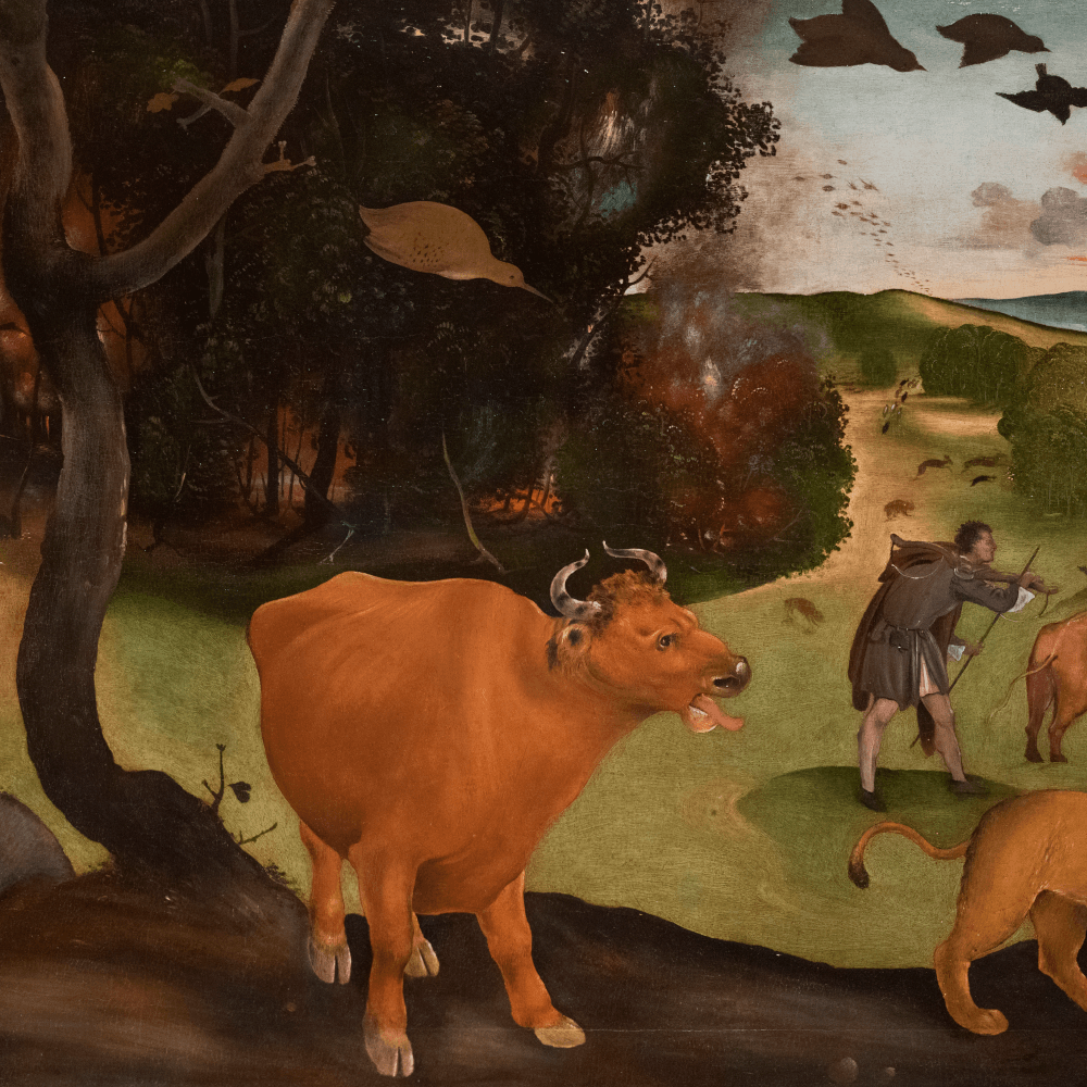 L'Incendie de forêt / vers 1505