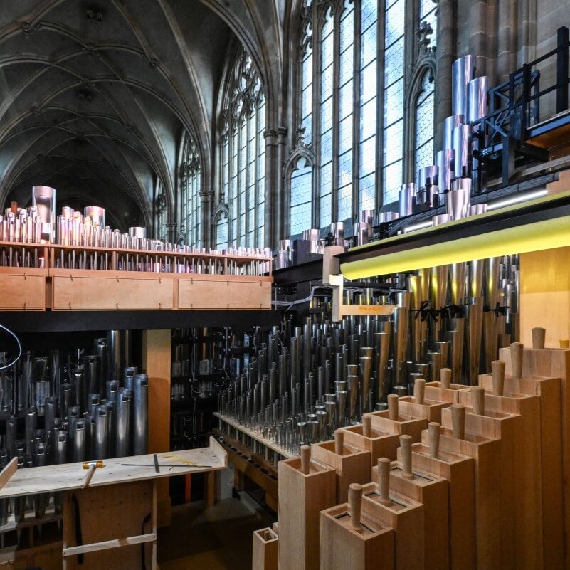 Image de l'article `La cathédrale Saint-Guy de Prague accueille un orgue monumental après un siècle d’attente`