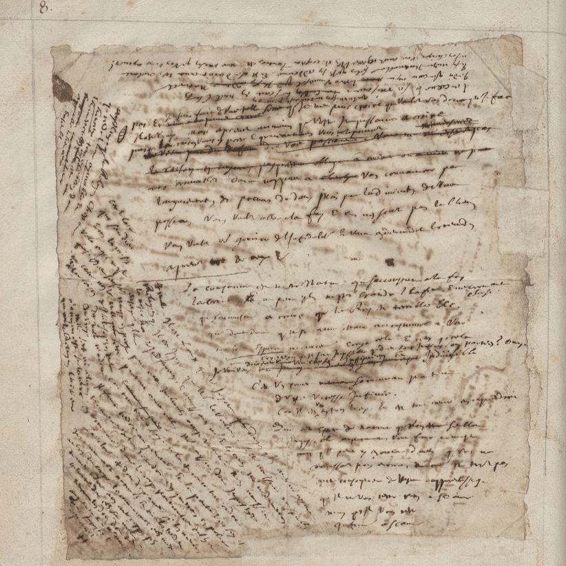 Page du Recueil des papiers originaux de Blaise Pascal / BnF, ms 9202